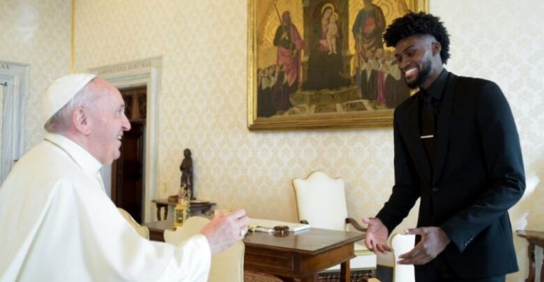 Respaldo papal a los jugadores NBA