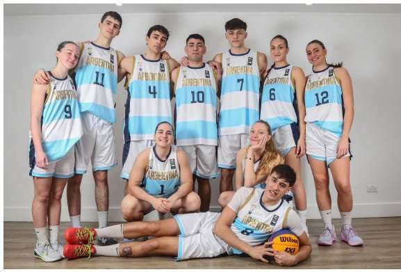Los dos planteles nacionales de 3x3