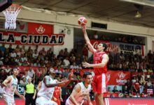 Javier Saiz aportó 9 puntos, 10 rebotes y 2 asistencias