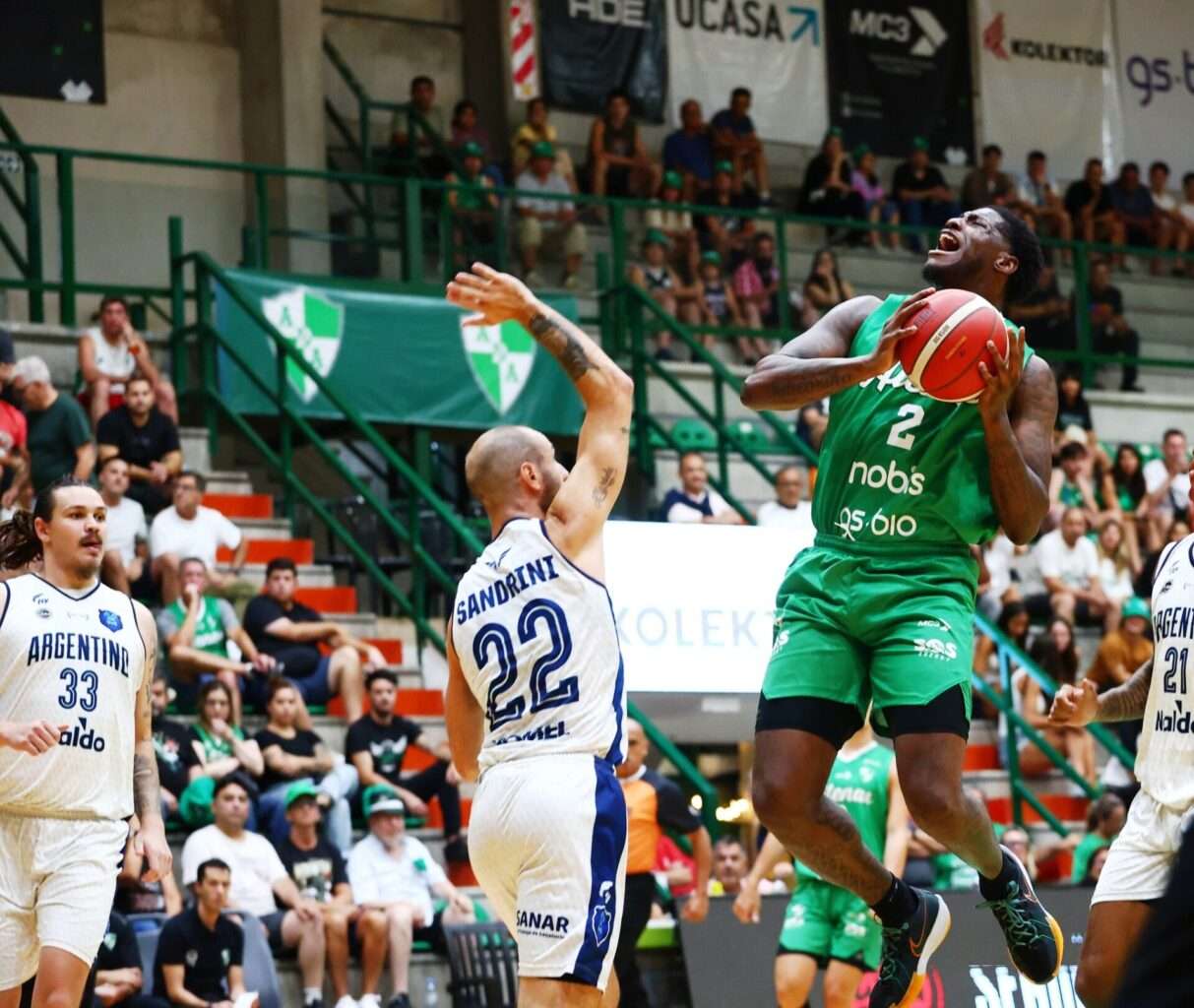 Ante Argentinos fue la gran noche de Danjel Purifoy
