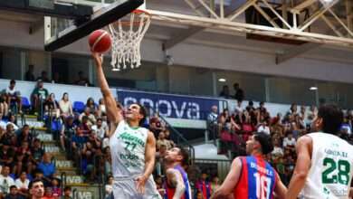 Juan Cruz Oberto fue doble figura en puntos, rebotes y el mas valioso