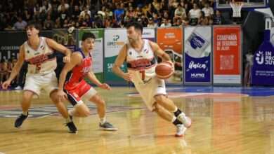 Agustin Jure estuvo muy fino de tres puntos